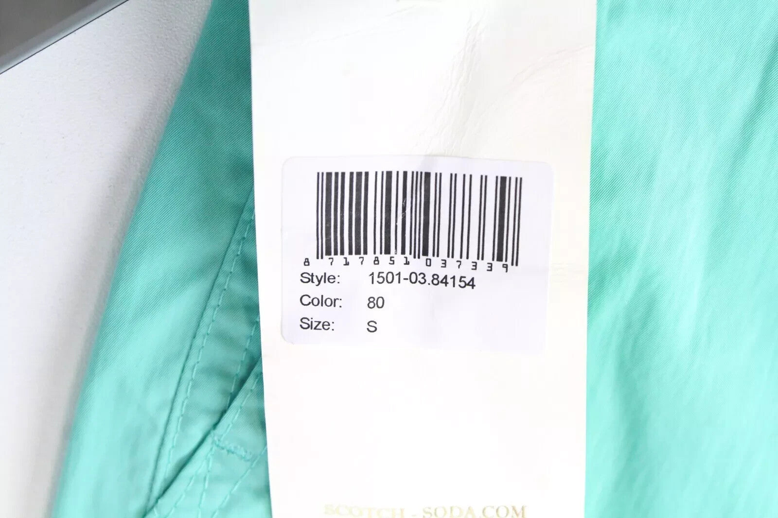 SCOTCH & SODA Aloha London S Trunks Ocean Blue Nylon Swimwear Mens Side Adjust