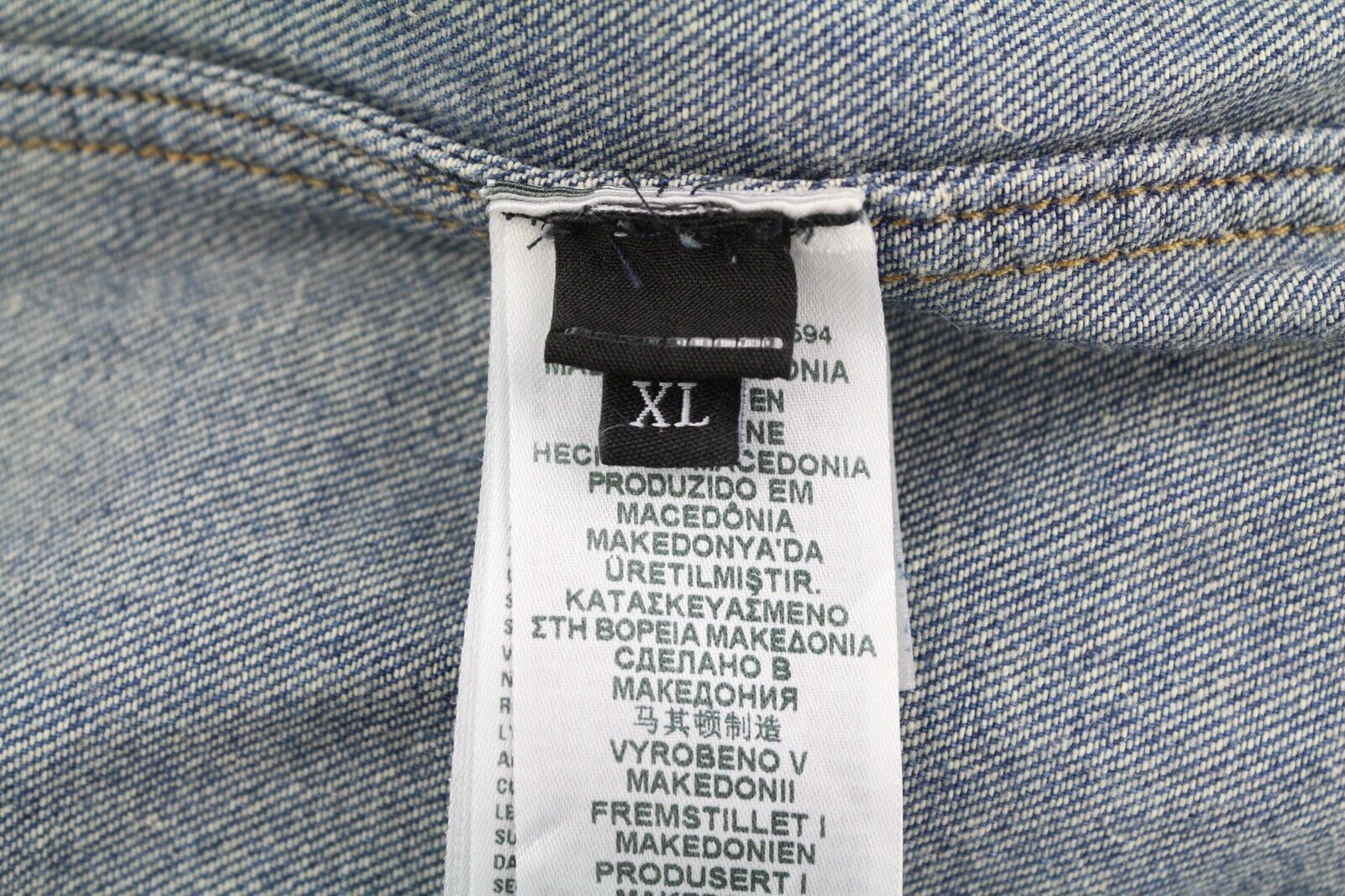 DIESEL D-Milly-Sp vyriški marškinėliai XL dydžio, su spaudėmis, išplatinta apykakle, mėlyni. RRP 195 €.