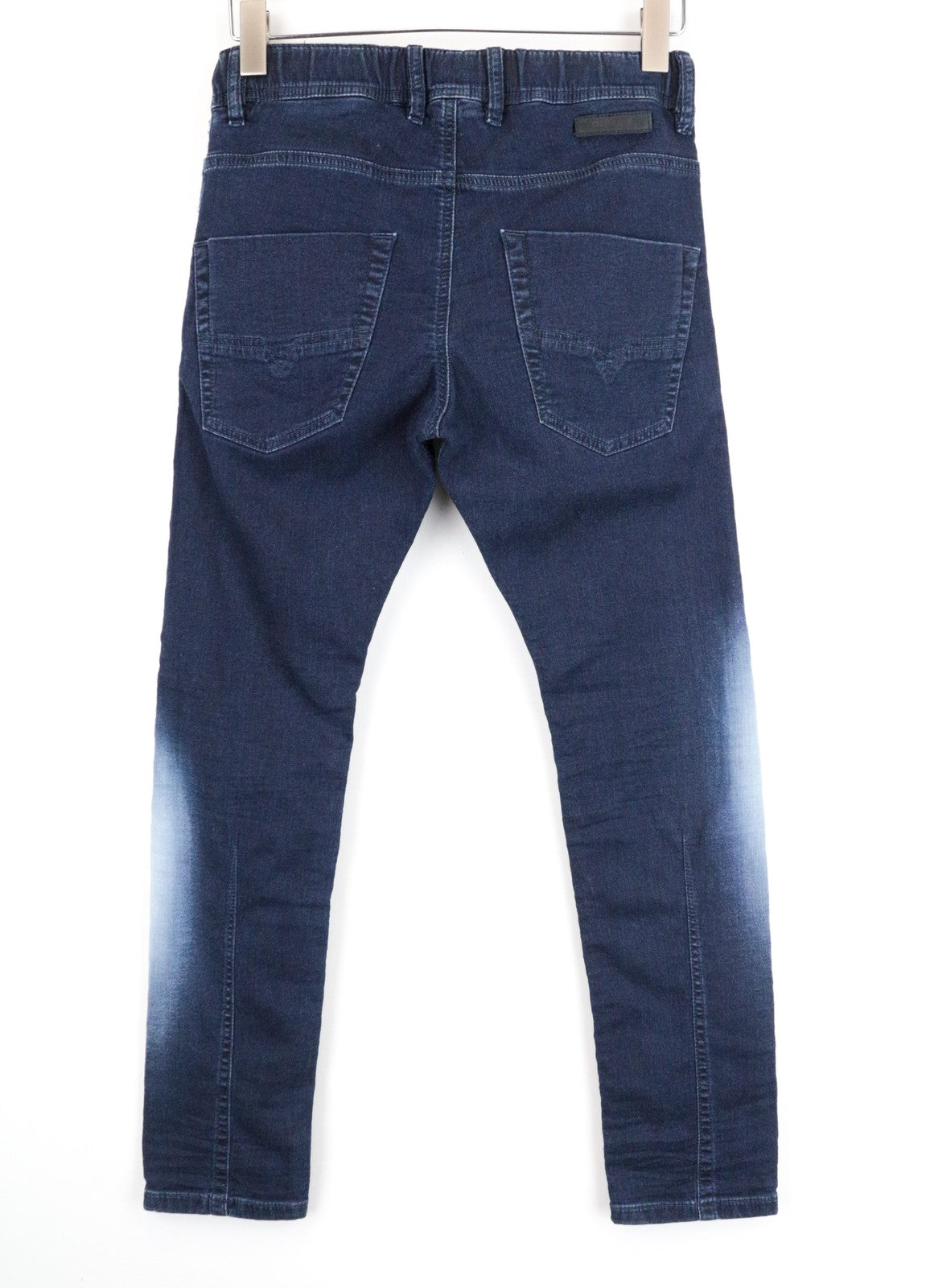 DIESEL Krooley-NE 0687D vyriški W26 Jog mėlyni ploni sportiniai tamprūs berniukiški džinsai 