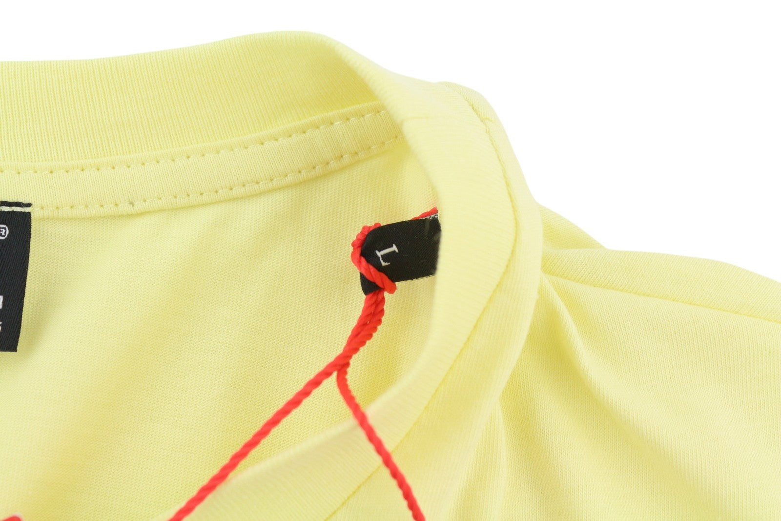 DIESEL D-Egor-New-Ita moteriška suknelė L geltona trumpomis rankovėmis trikotažo laisvalaikio logotipu