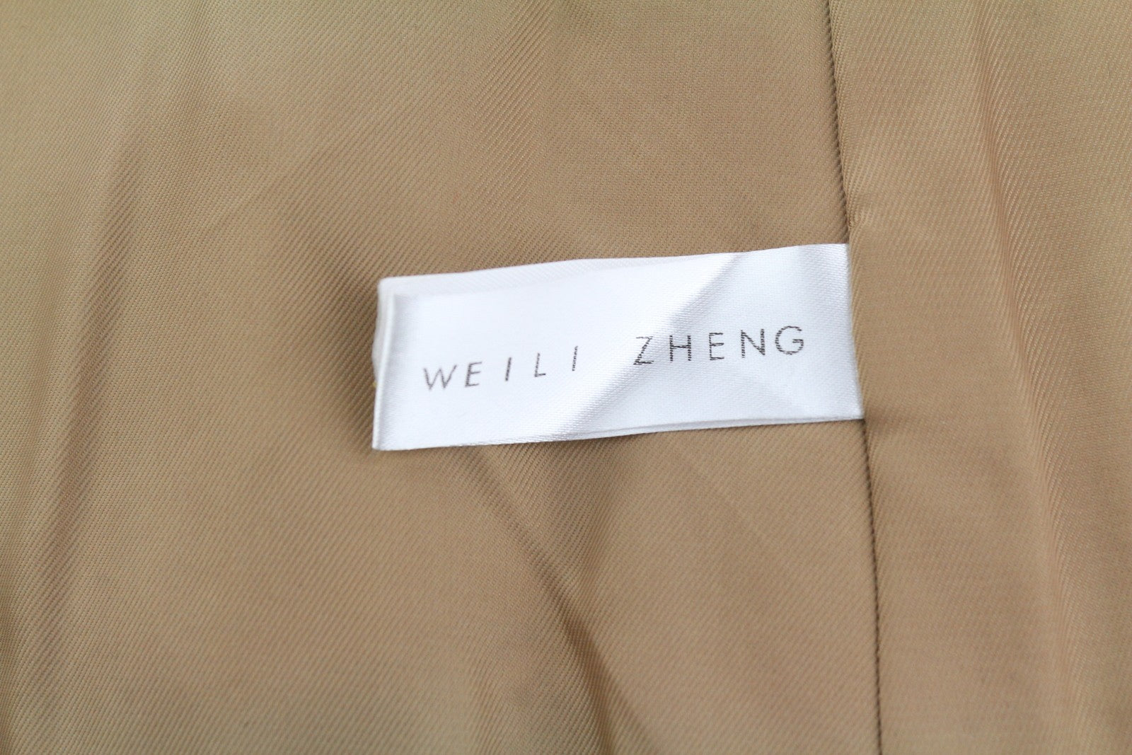 WEILI ZHENG žakardo moteriška liemenė S su spalvinga raštuota įpjova atvarte 