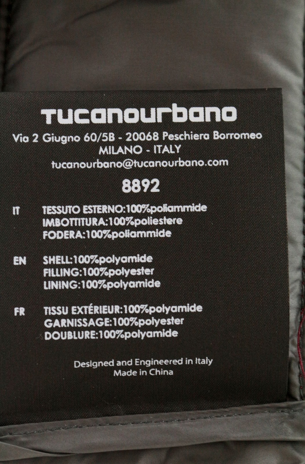 TUCANO URBANO moteriška S dydžio liemenė su violetine pamušalu, dygsniuota liemenė be rankovių, užtrauktuku 