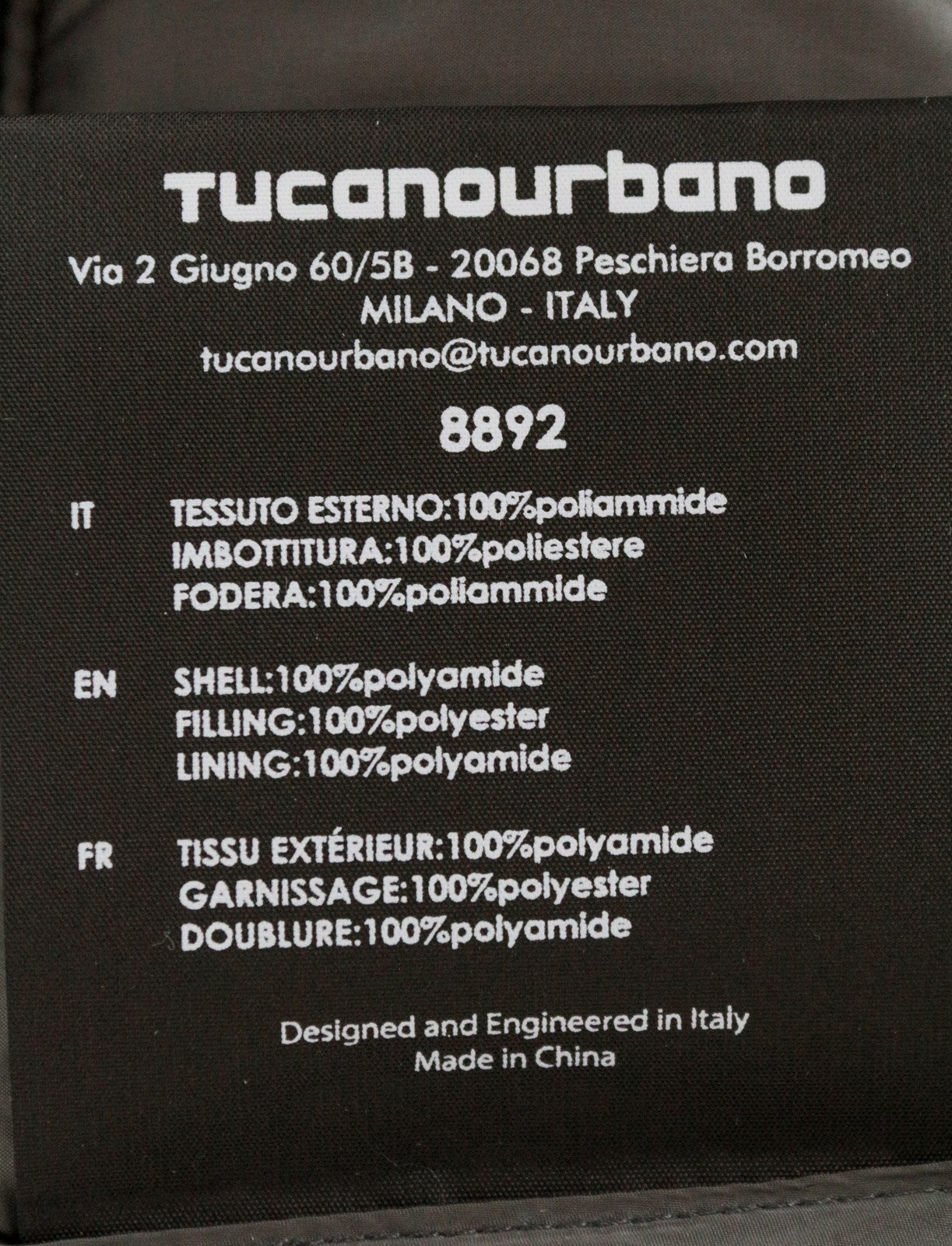 TUCANO URBANO moteriška S dydžio liemenė su violetine pamušalu, dygsniuota liemenė be rankovių, užtrauktuku 