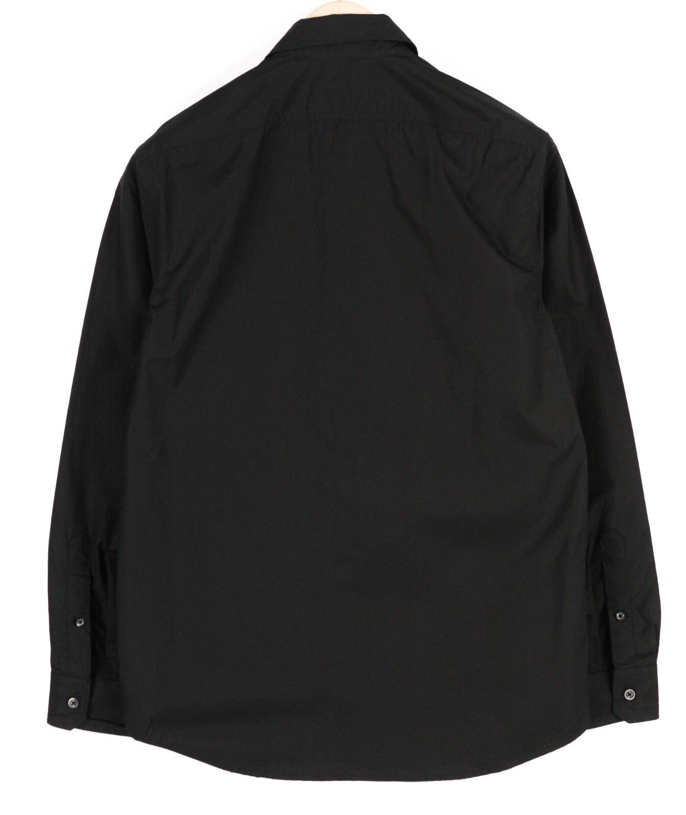 DIESEL S-Olsen vyriški marškinėliai M, juodi, paslėptomis sagomis, kišenėmis, išplatinta apykakle. 