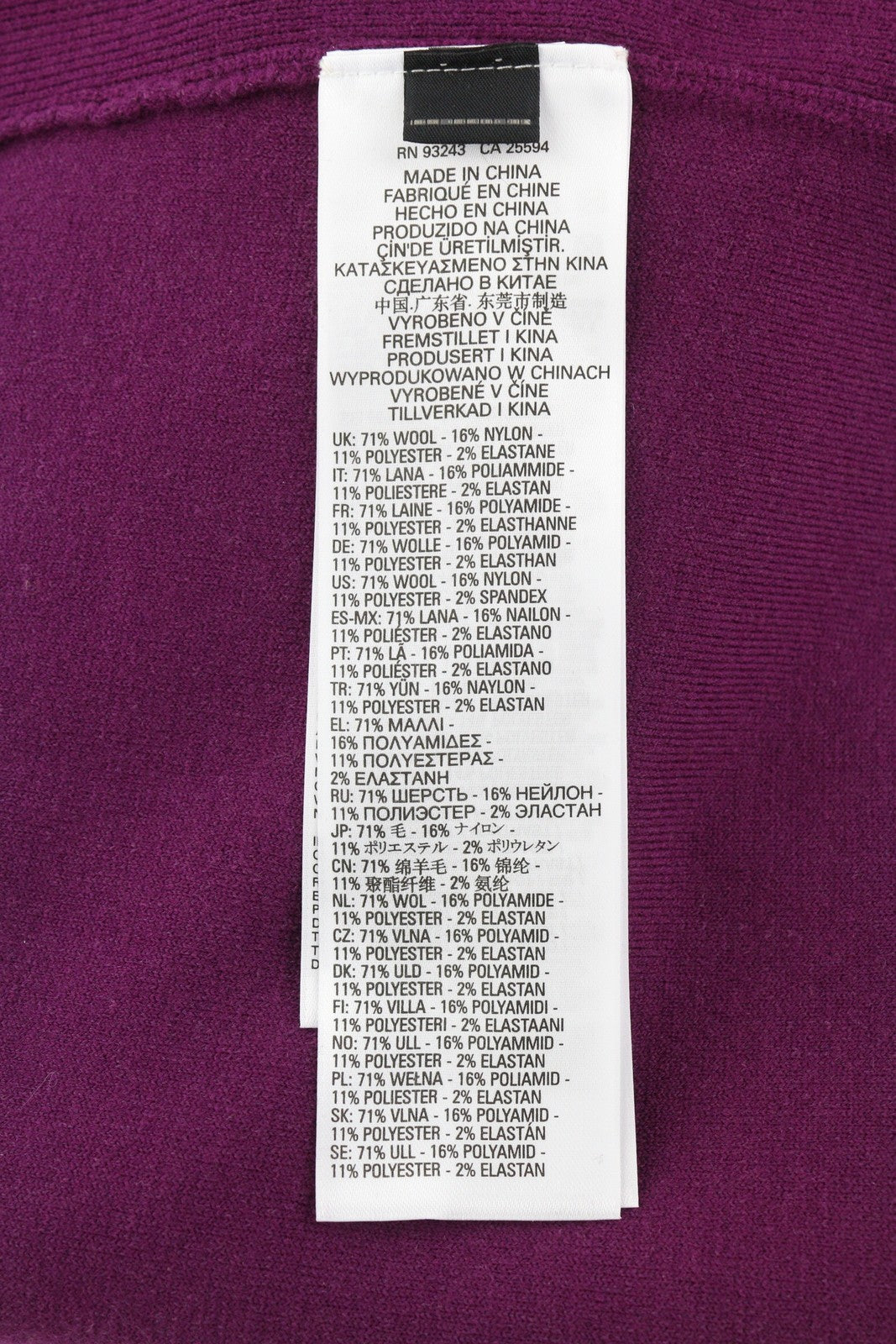 DIESEL M-Nunavut moteriška suknelė XS, violetinė, megzta, vilnos mišinio, aukšta apykakle. RMK 295 €. 