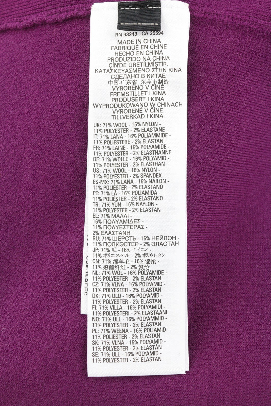 DIESEL M-Nunavut moteriška suknelė XS, violetinė, megzta, vilnos mišinio, aukšta apykakle. RMK 295 €. 