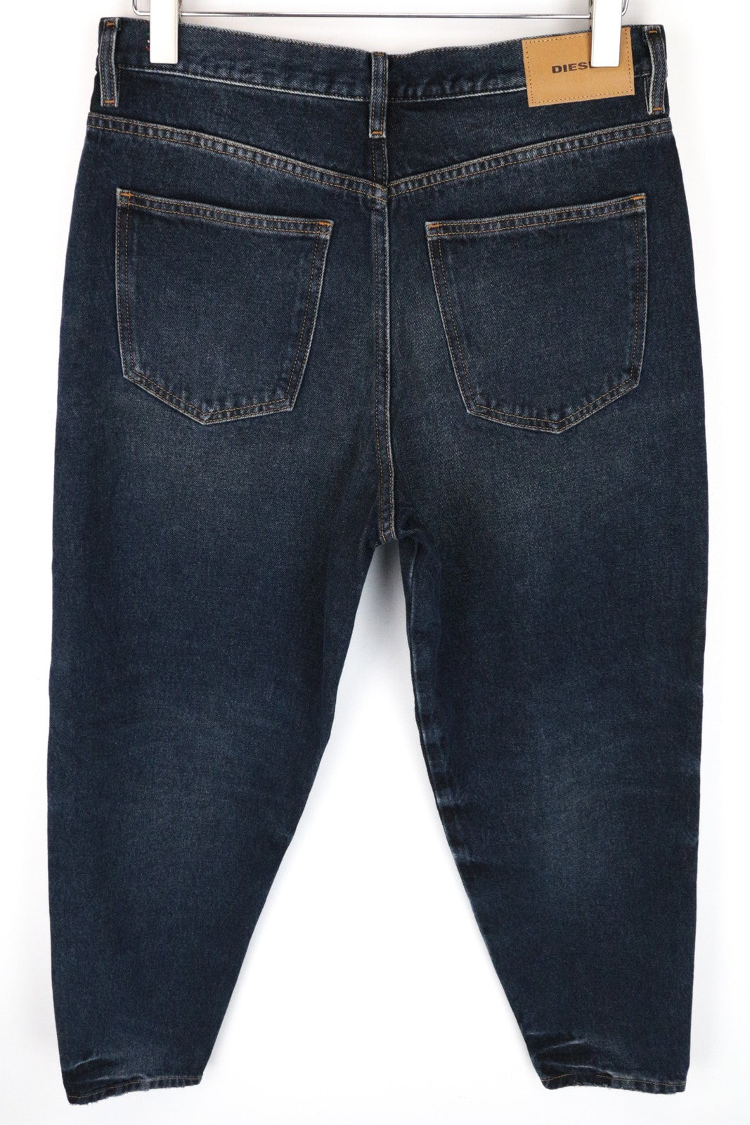 DIESEL Alys 084ZK moteriški W31 L30 džinsai tamsiai mėlyni tiesūs medvilniniai džinsai 