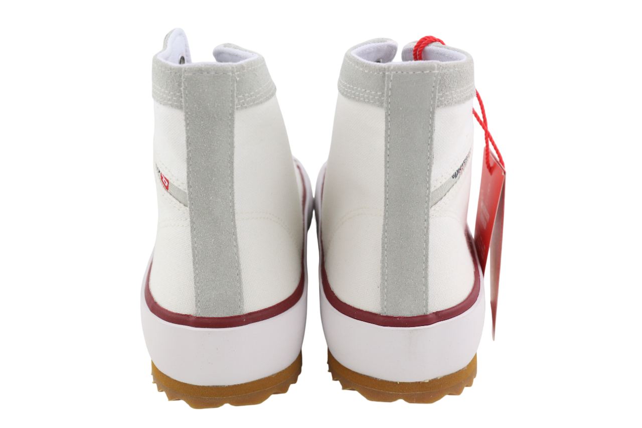 DIESEL S-Principia Mid vyriški sportbačiai, EU42, balti, suvarstomi, RRP 185 € 