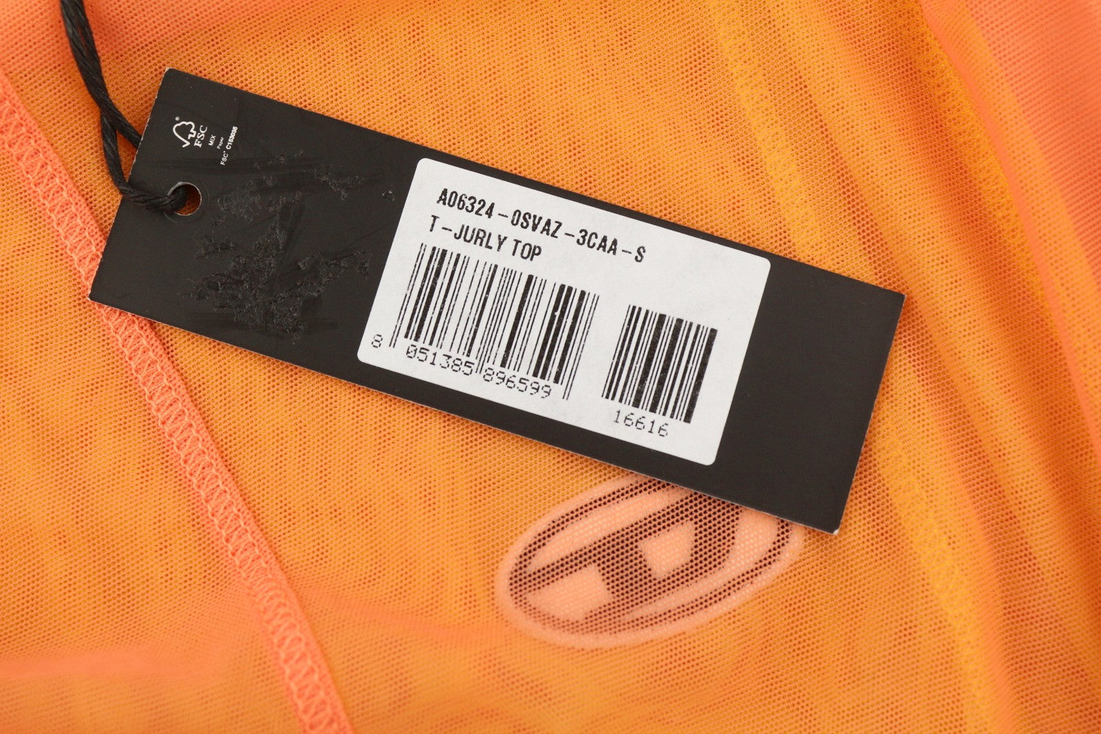 DIESEL T-Jurly moteriški marškinėliai S dydžio oranžiniai ilgomis rankovėmis, ploni tinklelio raišteliu. RMK 220 € 
