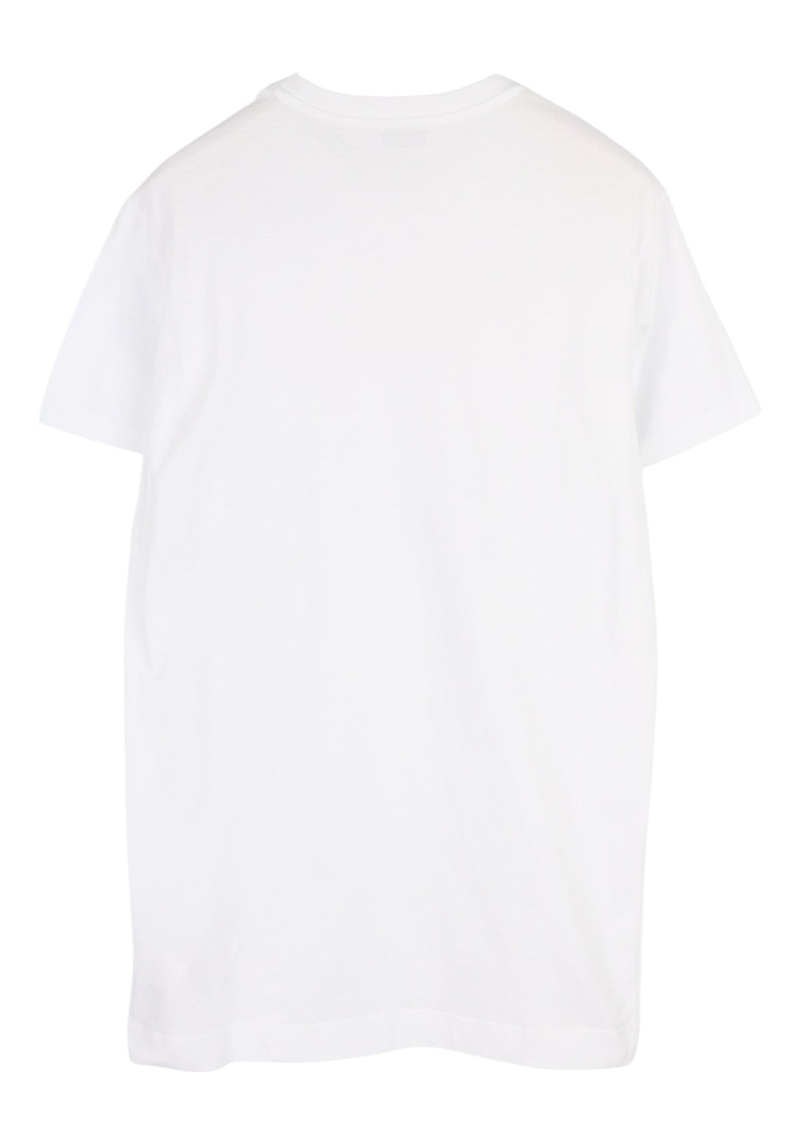 DIESEL D-Egor-New-Ita moteriška suknelė M balta trumpomis rankovėmis trikotažo laisvalaikio logotipas 