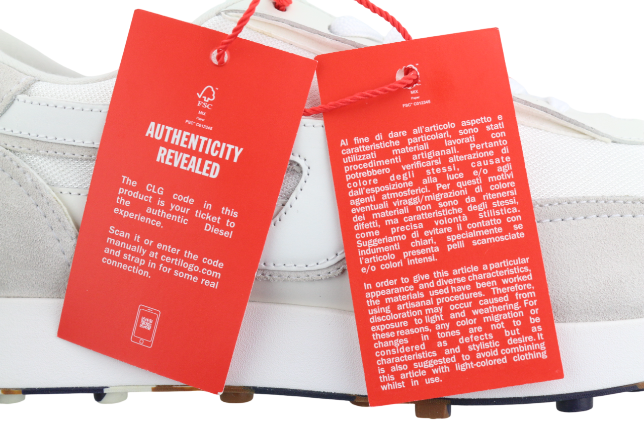 DIESEL S-Racer-Lc vyriški sportbačiai, EU43, balti, zomšiniai, odiniai, RRP 195 € 