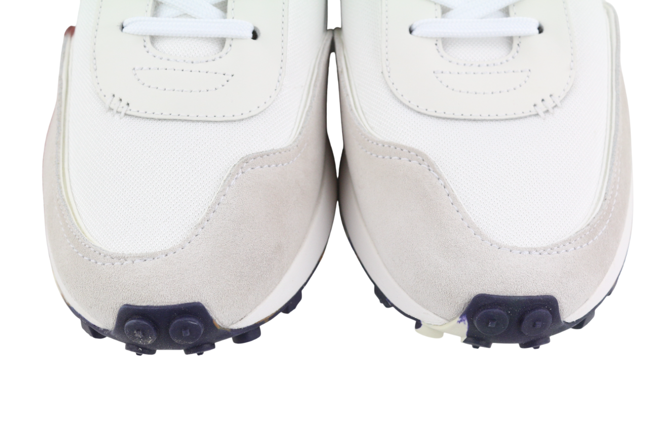 DIESEL S-Racer-Lc vyriški sportbačiai, EU43, balti, zomšiniai, odiniai, RRP 195 € 