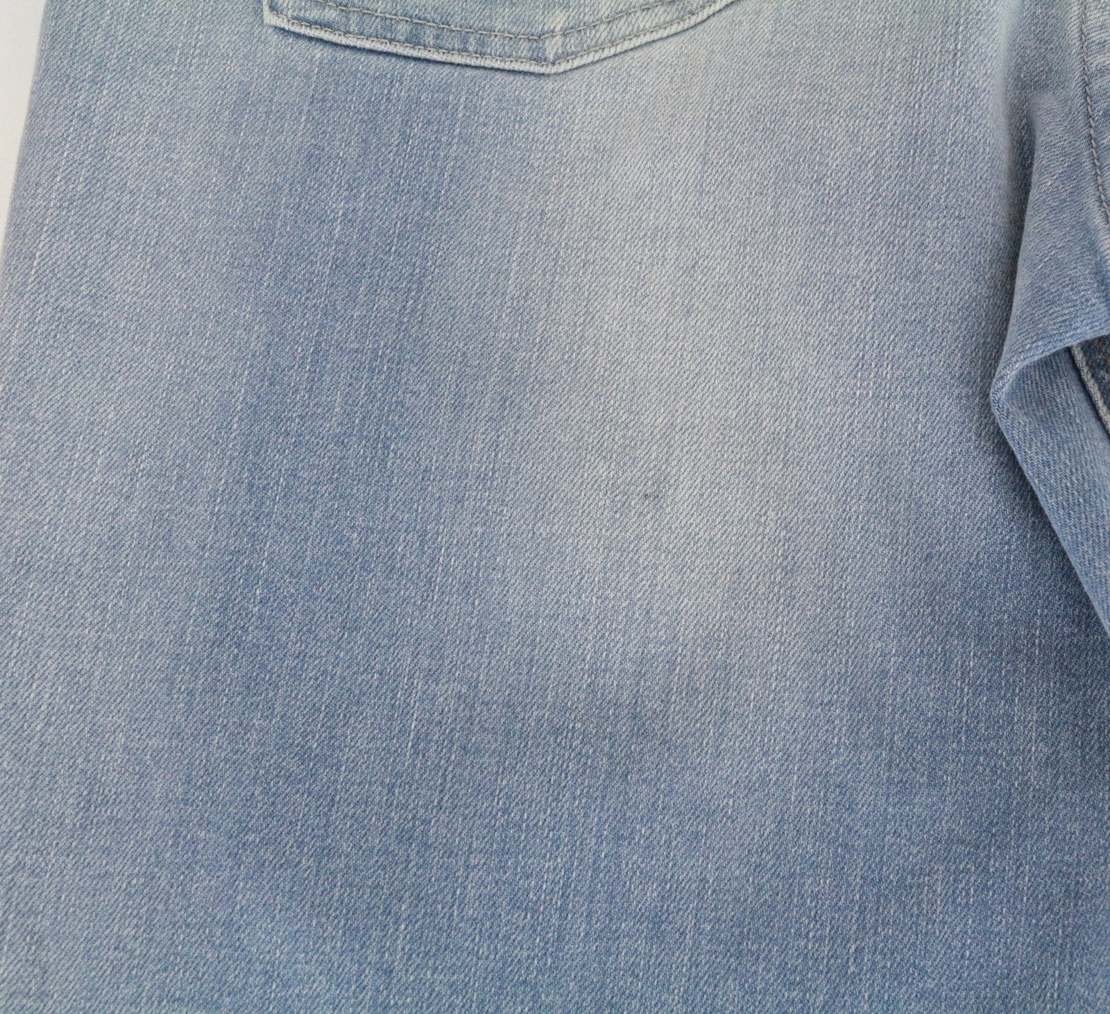 DIESEL Aryel 0890D moteriški šviesiai mėlyni tiesūs džinsai W27 L32, dirbtinio kirpimo 