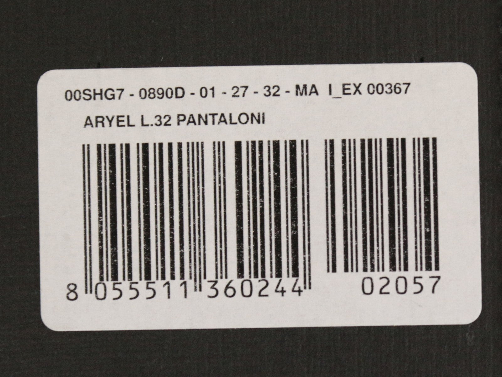 DIESEL Aryel 0890D moteriški šviesiai mėlyni tiesūs džinsai W27 L32, dirbtinio kirpimo 