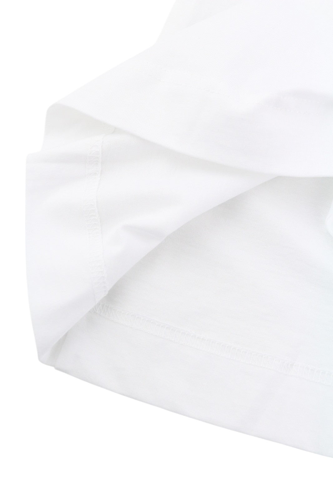 DIESEL D-Egor-New-Ita moteriška suknelė XL dydžio, balta, trumpomis rankovėmis, trikotažo spalvos, laisvalaikio stiliaus, su logotipu. 