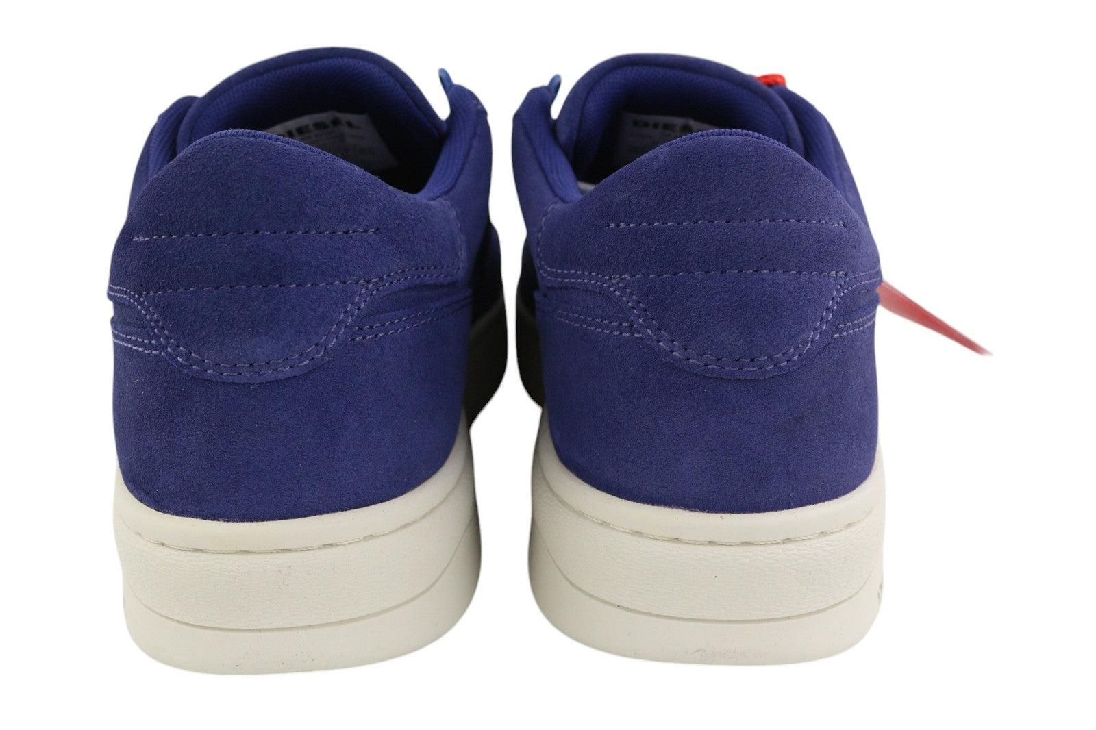 DIESEL S-Sinna Low Men Sneakers EU41 Blue Cow Leather Low Top Trainers RRP160