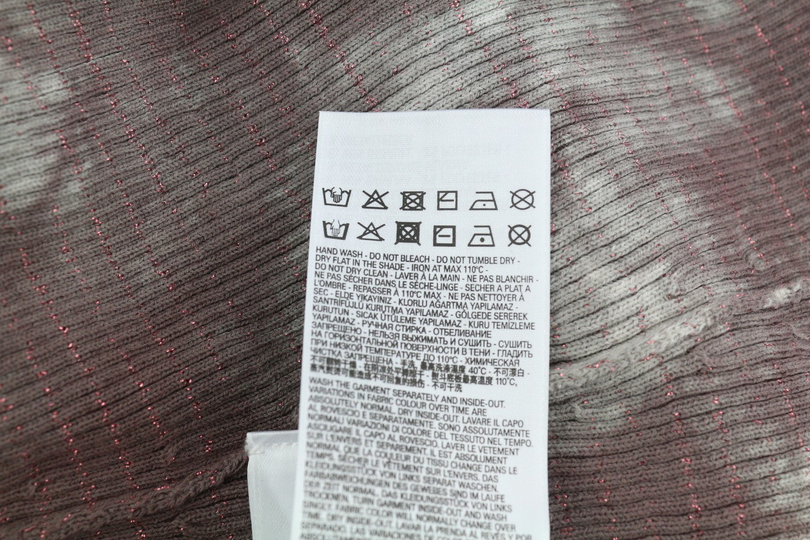 DIESEL M-Eugenie moteriška suknelė L, skalbtos bordo spalvos, blizganti, briaunuota, trumpa. RRP 225 €. 