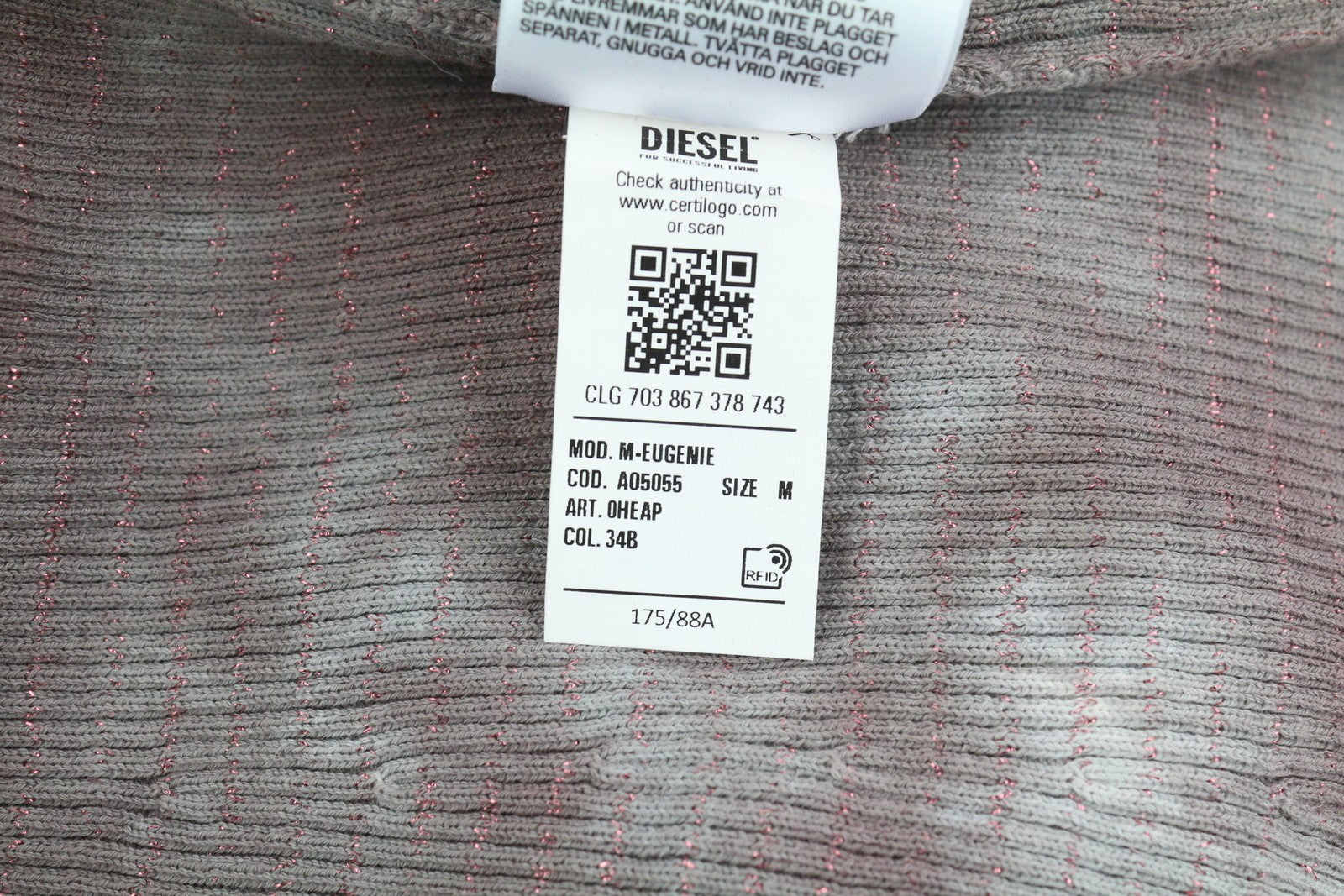 DIESEL M-Eugenie moteriška suknelė M, skalbtos bordo spalvos, blizganti, RRP 225 €, tamprūs šortai 
