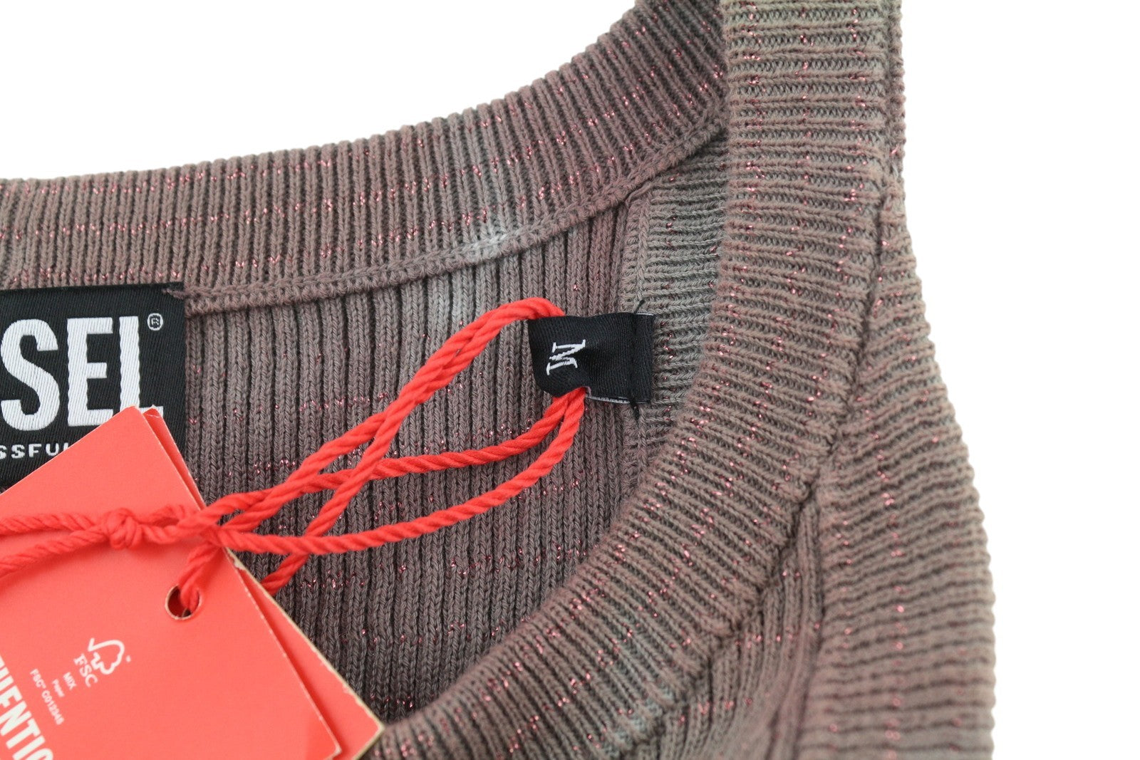 DIESEL M-Eugenie moteriška suknelė M, skalbtos bordo spalvos, blizganti, RRP 225 €, tamprūs šortai 