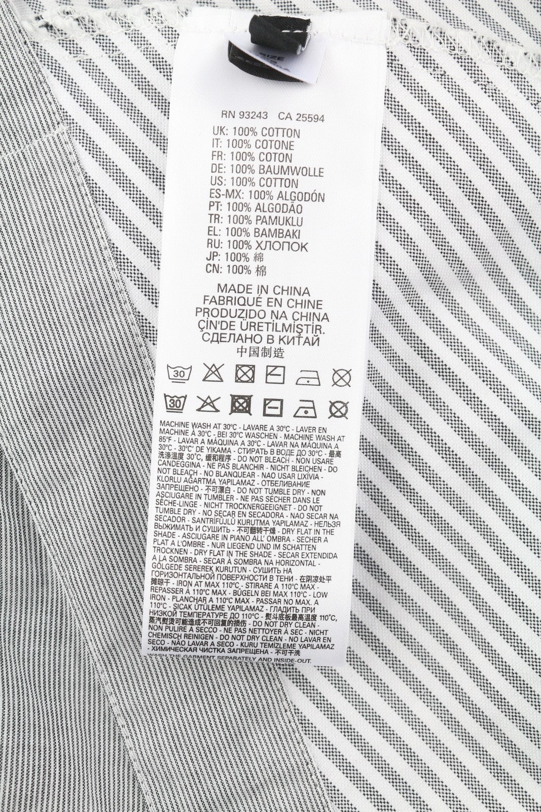 DIESEL D-Giby moteriška suknelė XS pilka dryžuota be rankovių su platėjančiu logotipu RRP 150 € 