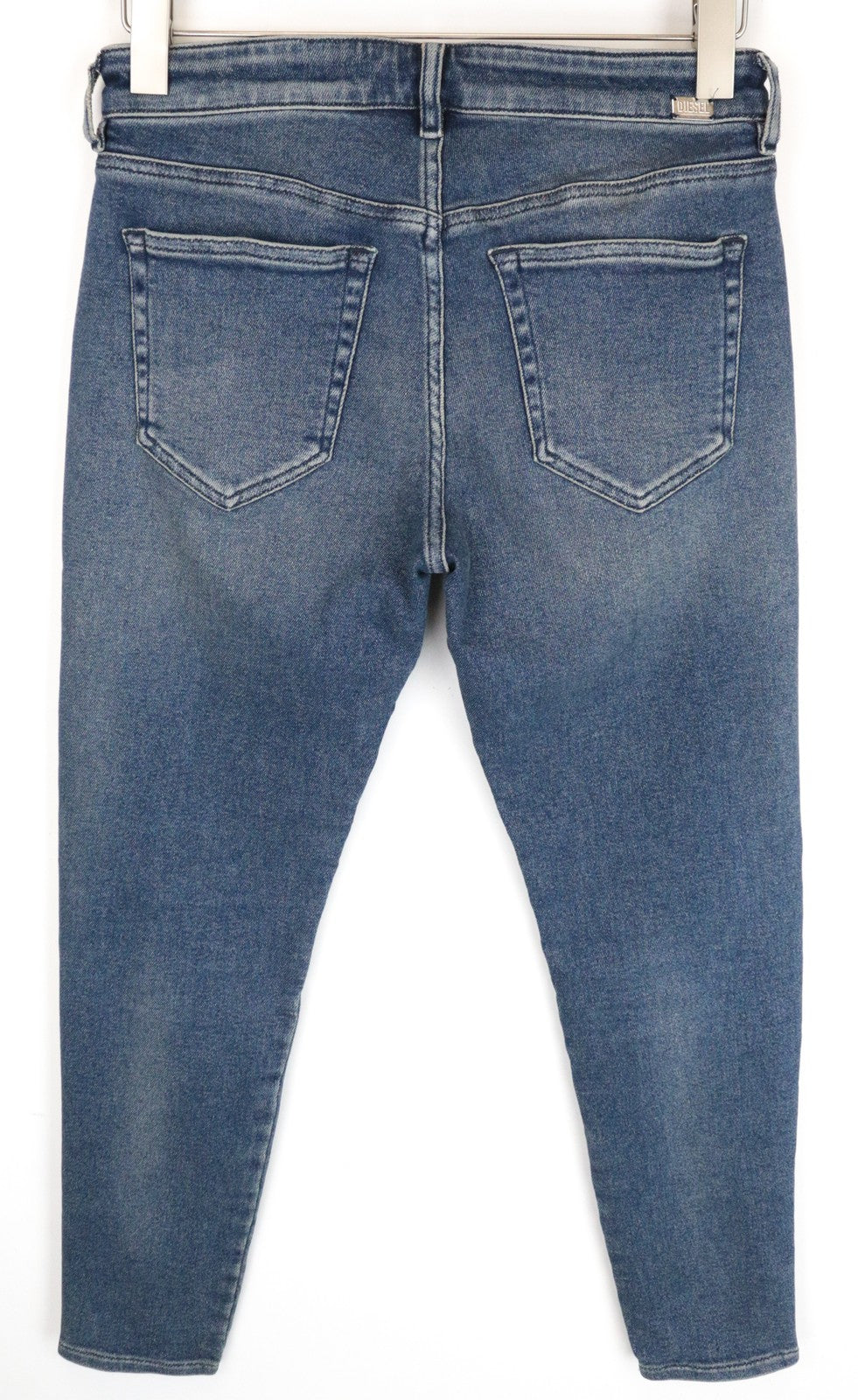 DIESEL Slandy-Zip 083AL moteriški džinsai W33/L32 itin aptempti, tamprūs, mėlyni 