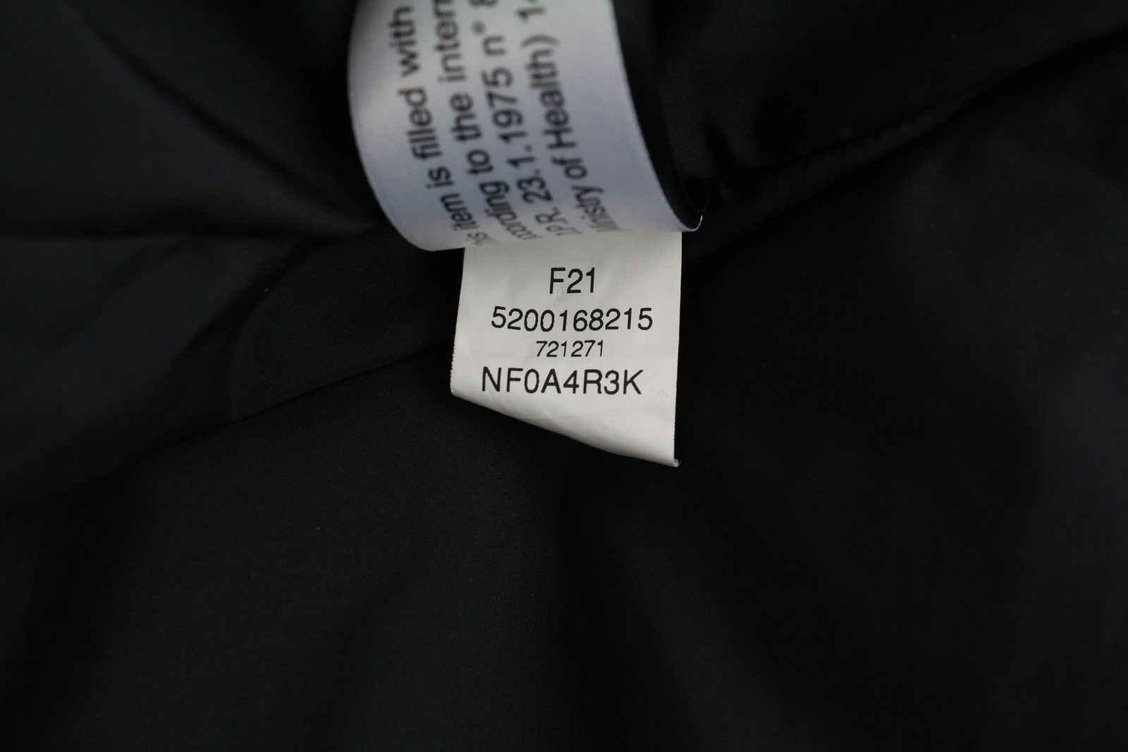 THE NORTH FACE NF0A4R3K moteriška striukė S juoda pūkinė paminkštinta ilga pūkinė striukė 