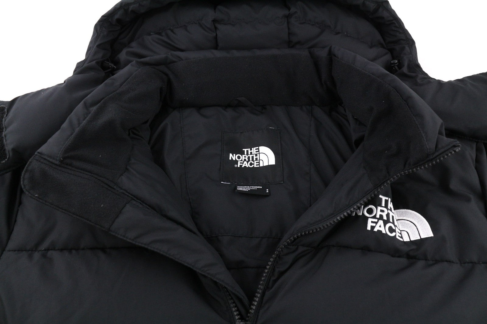 THE NORTH FACE NF0A4R3K moteriška striukė S juoda pūkinė paminkštinta ilga pūkinė striukė 