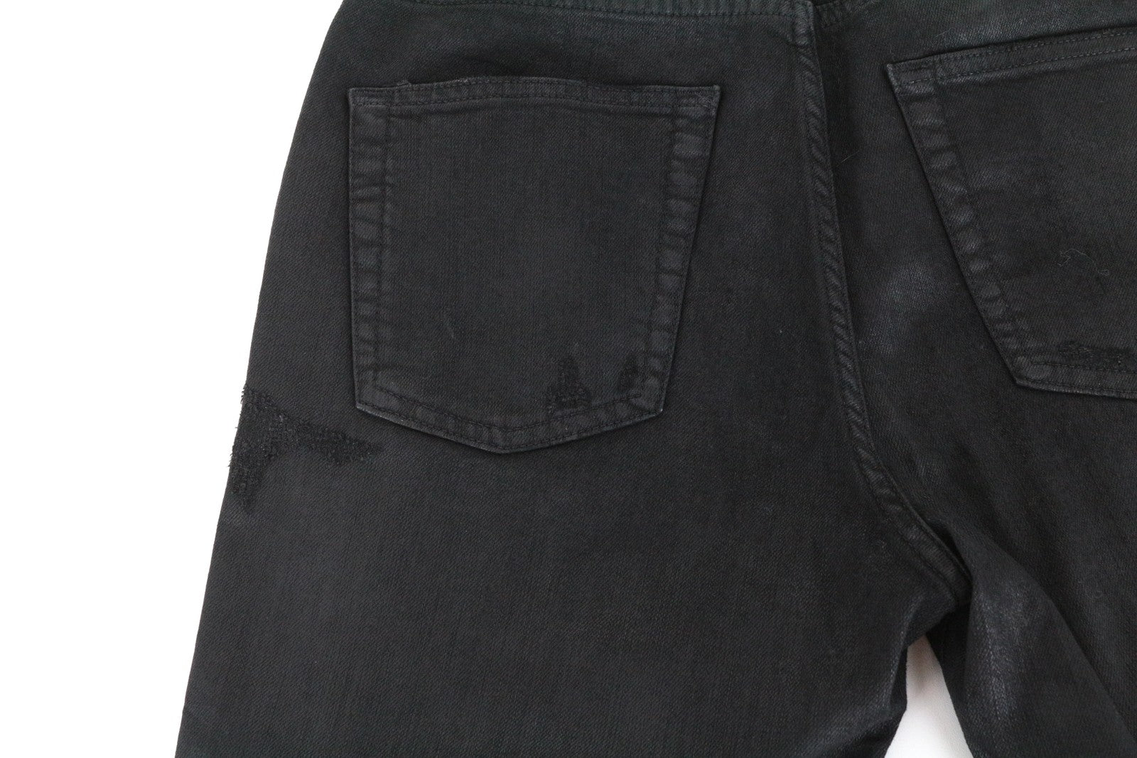 DIESEL Aryel 069JD moteriški džinsai W25/L30 juodi, įprasti, tiesūs, dengti, tamprūs 