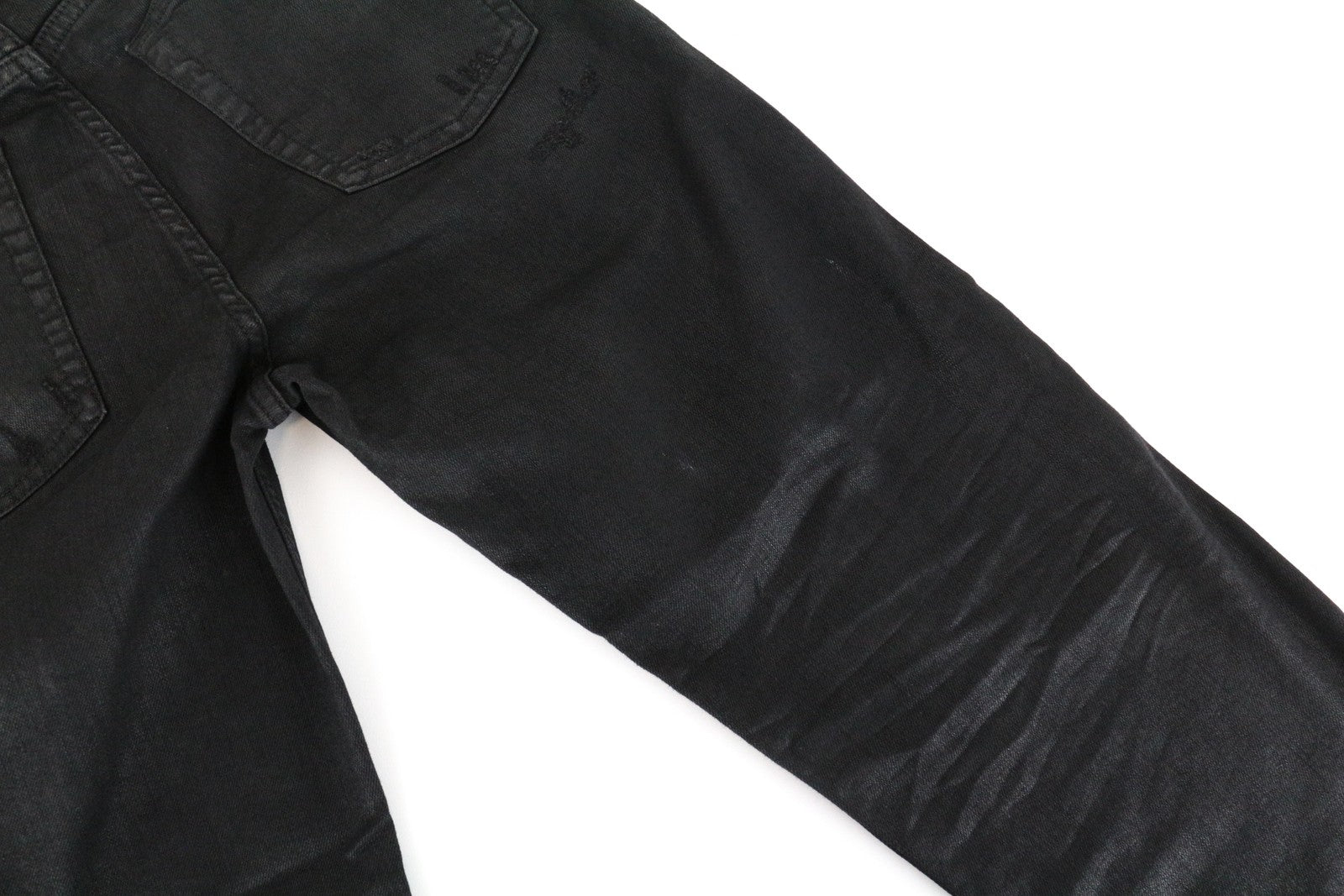 DIESEL Aryel 069JD moteriški džinsai W24/L32 mergaitėms, tamprūs, tiesūs, juodi 