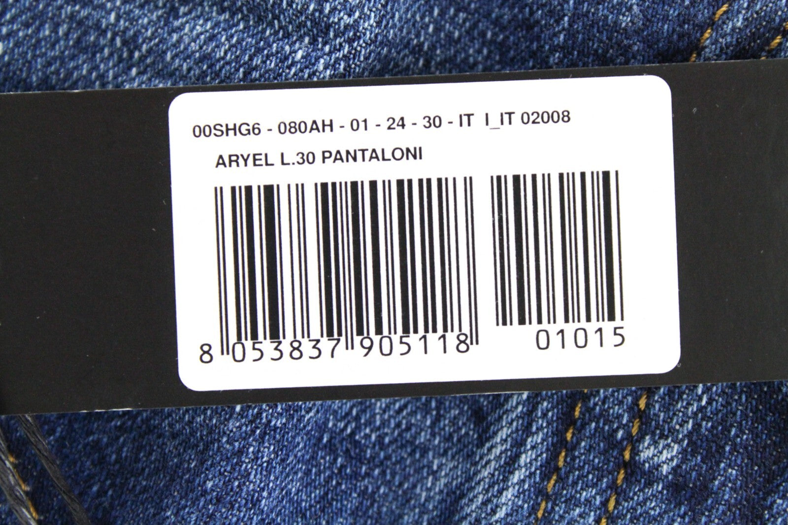 DIESEL Aryel 080AH moteriški džinsai W24/L30 Distress Straight Blue mergaitiškiems, netempiami 