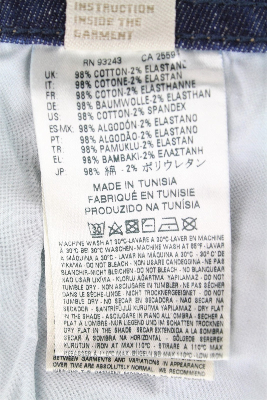 DIESEL Buster 084GR vyriški džinsai W29/L32 Regular Slim Tapered Fit tamprūs mėlyni 