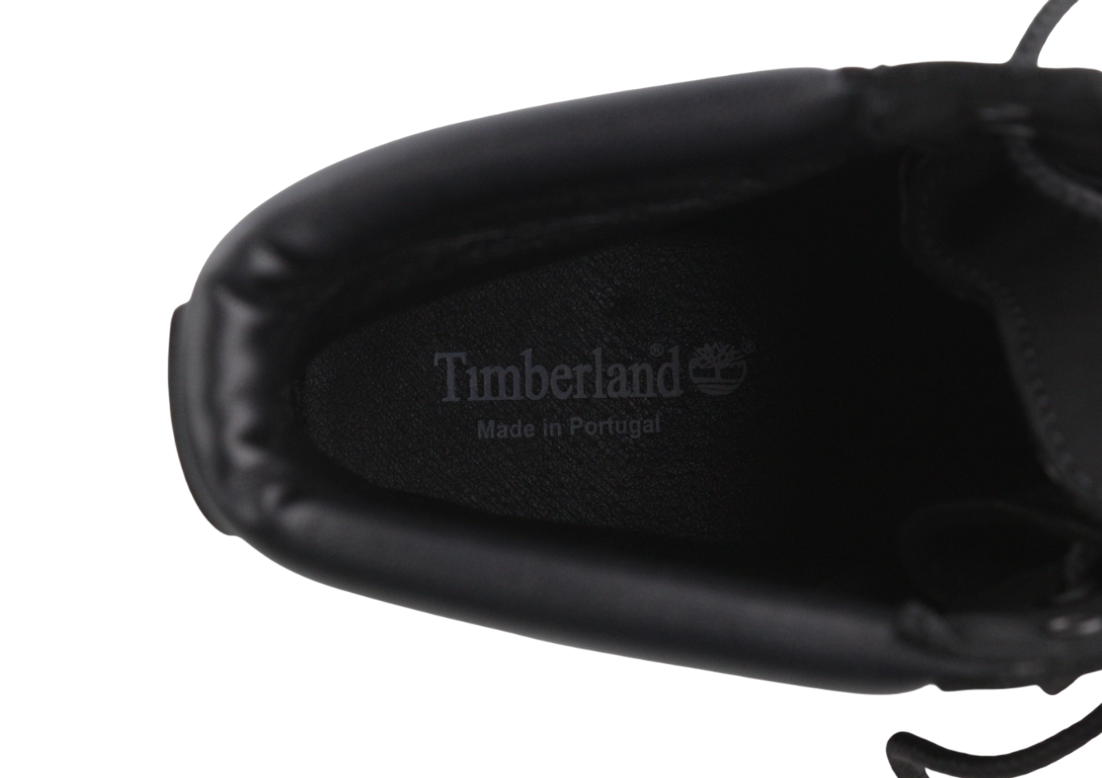 TIMBERLAND A2KSV moteriški batai, juodi, odiniai, suvarstomi, migdolų nosimi. 