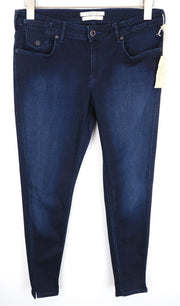 MAISON SCOTCH La Parisienne moteriški džinsai W31 Skinny Classic tamsiai mėlyni su užtrauktuku 