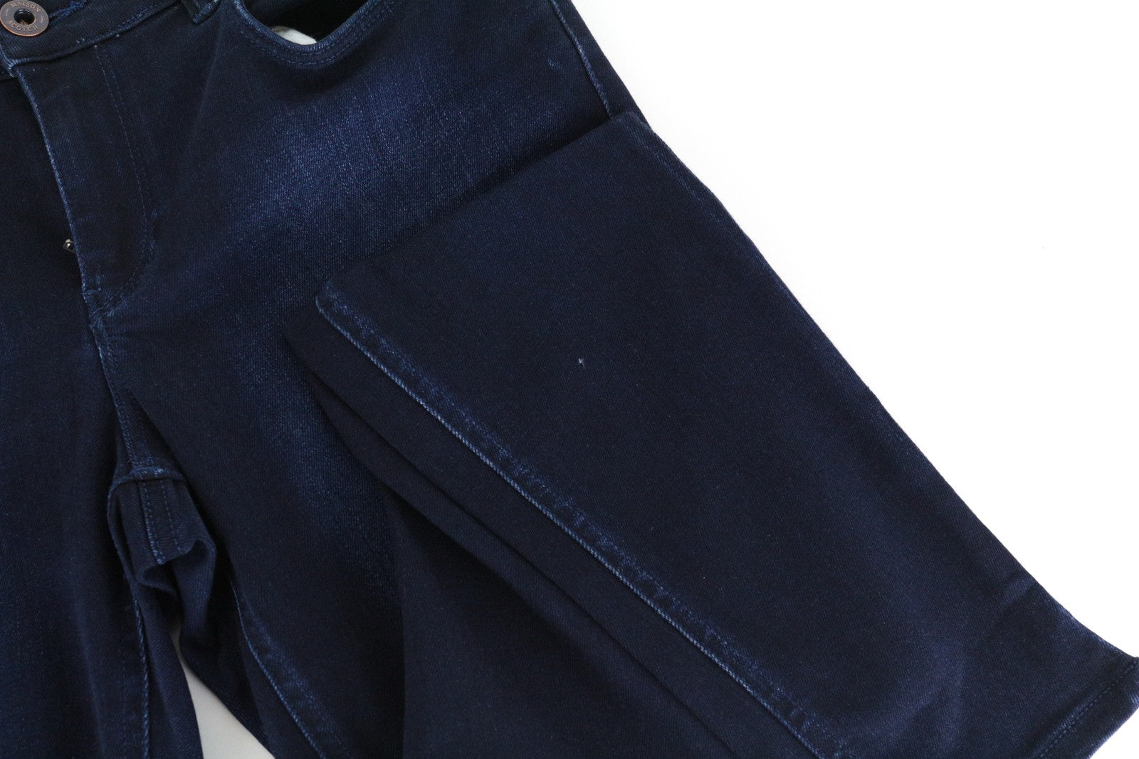 MAISON SCOTCH La Parisienne moteriški džinsai W31 Skinny Classic tamsiai mėlyni su užtrauktuku 