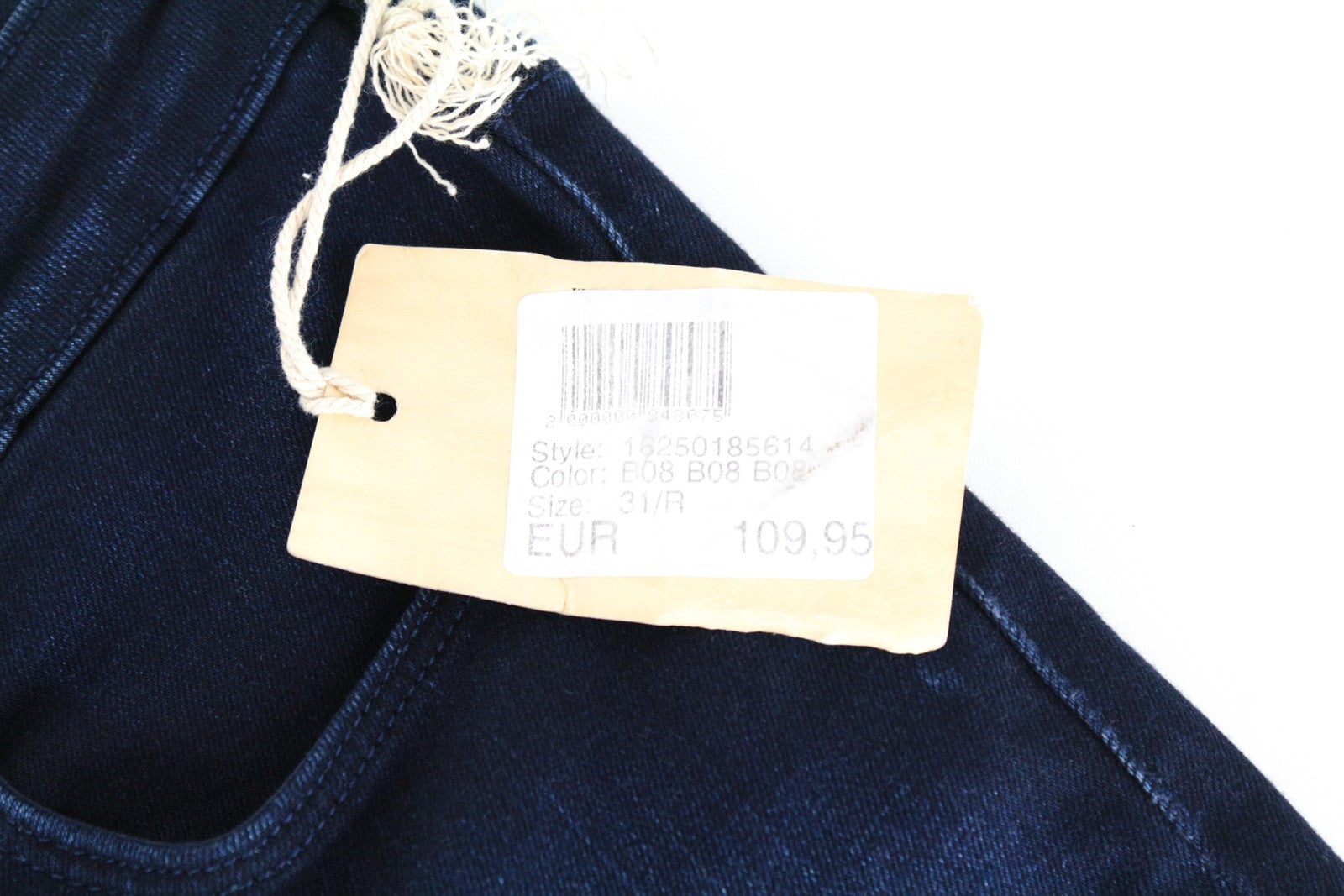 MAISON SCOTCH La Parisienne moteriški džinsai W31 Skinny Classic tamsiai mėlyni su užtrauktuku 