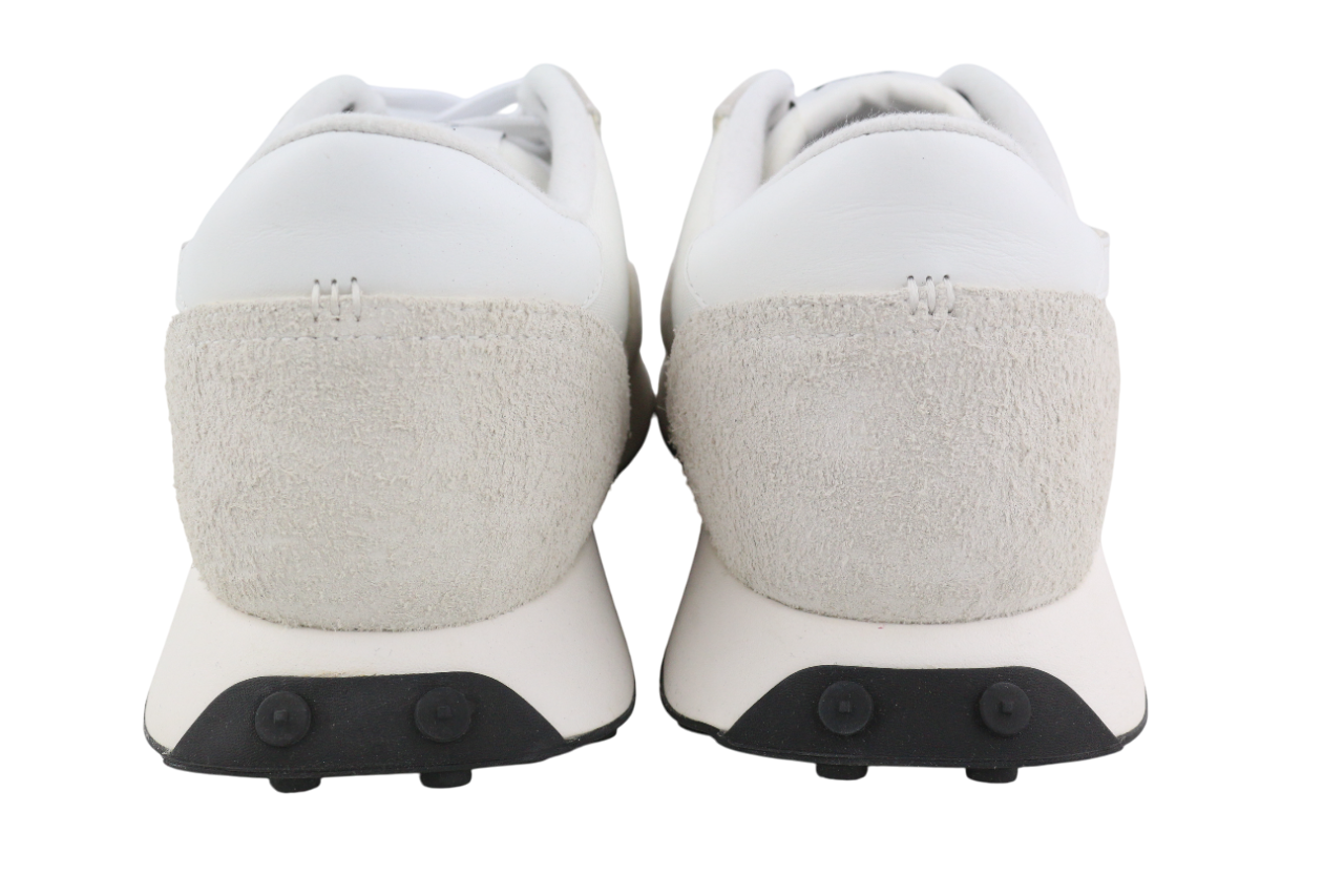 DIESEL S-Racer-Lc vyriški sportbačiai, 45 €, baltos odos, rekomenduojama mažmeninė kaina – 195 € 