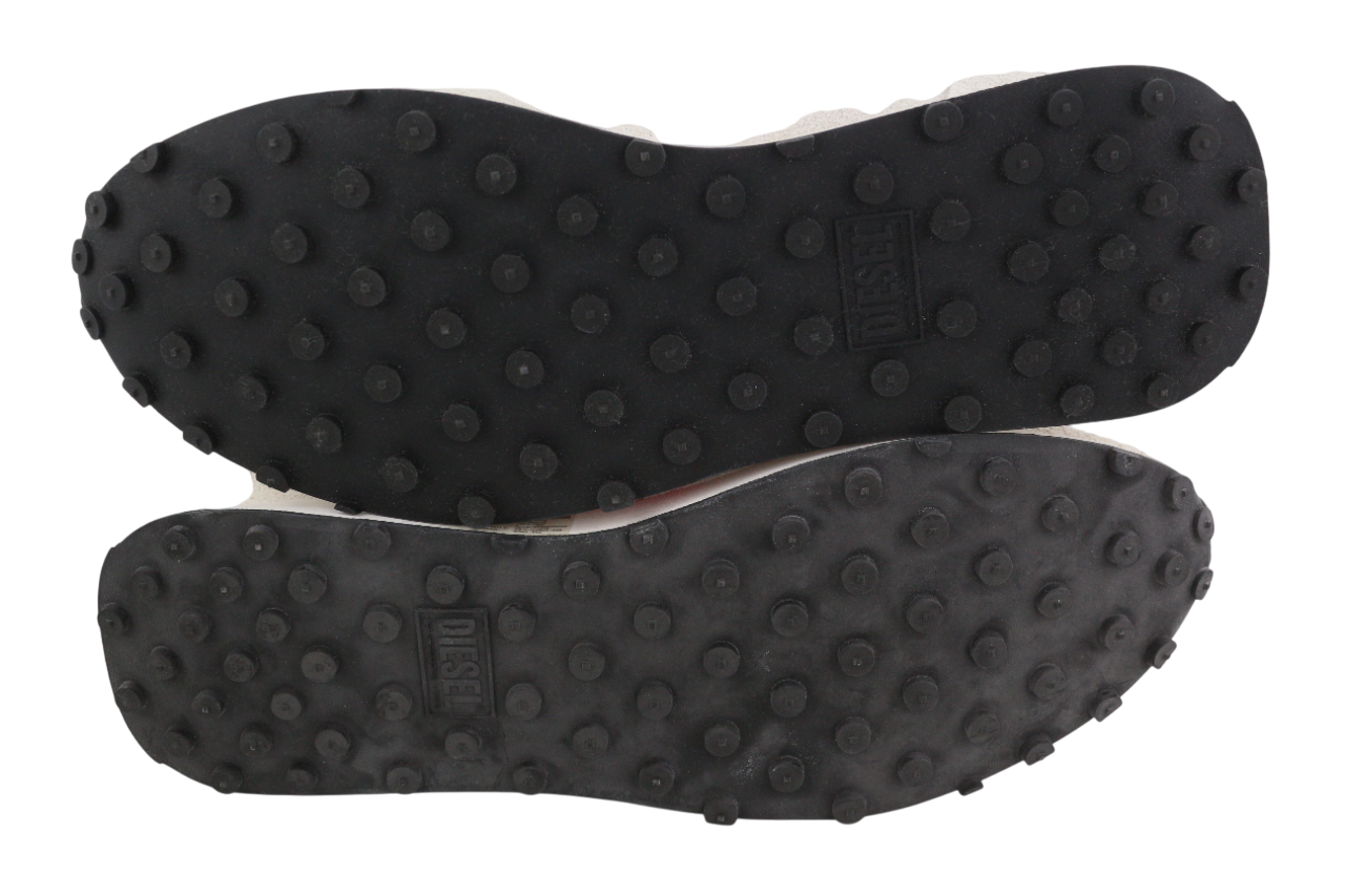 DIESEL S-Racer-Lc vyriški sportbačiai, 45 €, baltos odos, rekomenduojama mažmeninė kaina – 195 € 