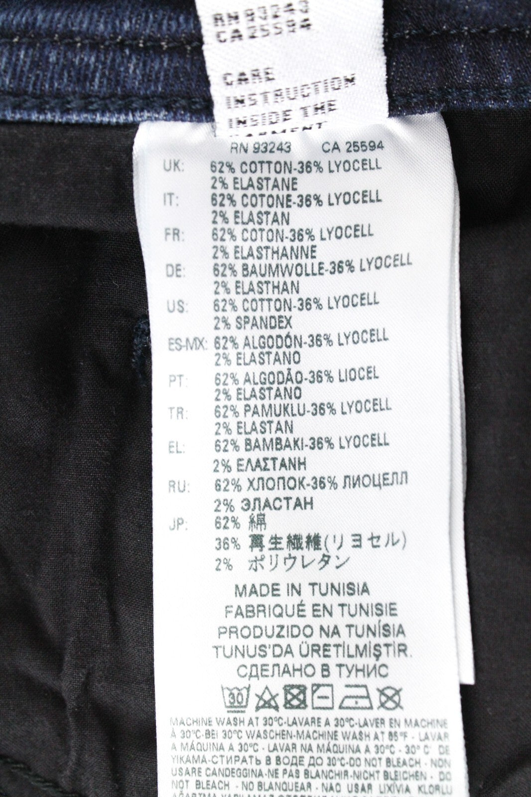 DIESEL Buster 087AS vyriški džinsai W27/L32 su sagomis, siaurėjančiais, skalbtais berniukams, mėlyni 