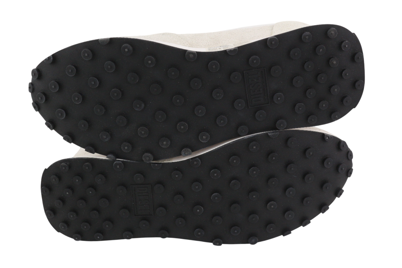 DIESEL S-Racer-Lc vyriški sportbačiai, EU41, balti, odiniai, kaina žemu pamušalu, 195 € 