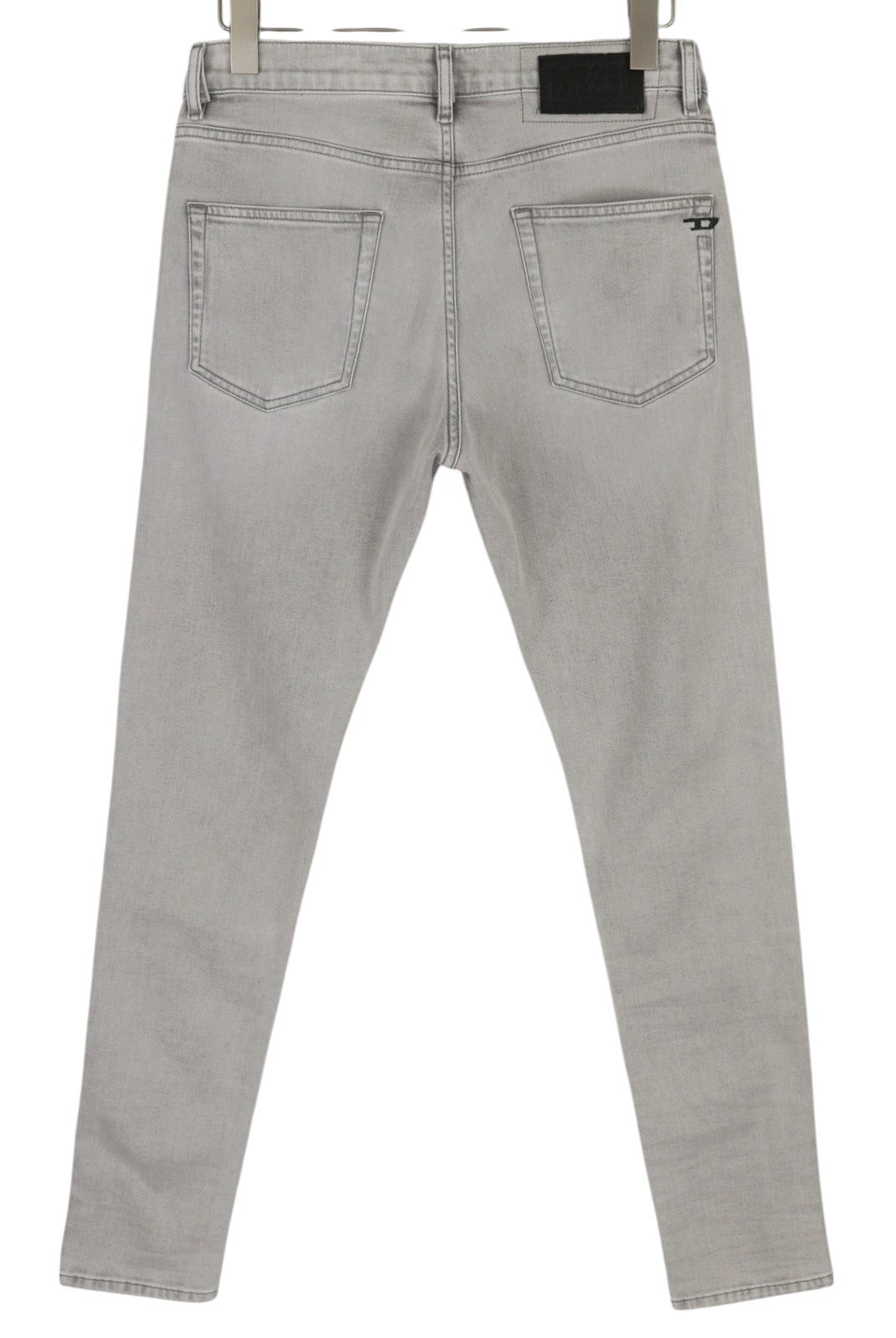 DIESEL D-Strukt 069RE vyriški džinsai W31/L34, ploni, tamprūs užtrauktukai, pilki, RRP 180 € 