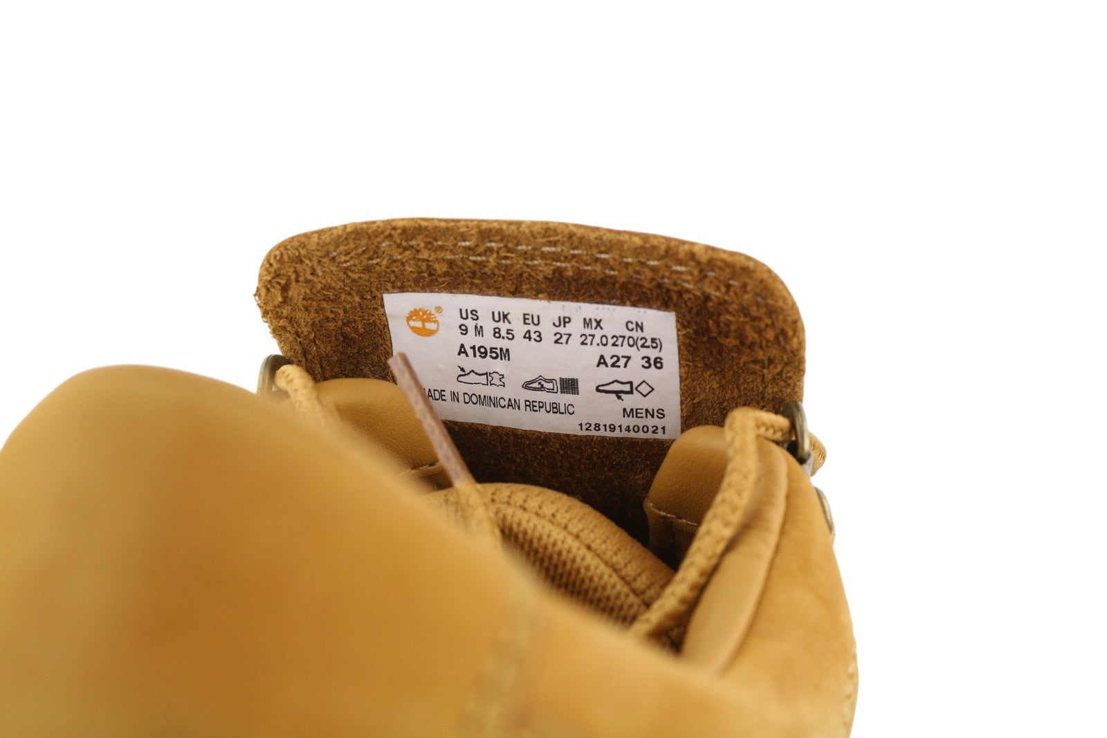 TIMBERLAND A195M vyriški sportbačiai EU43/43.5 rudi odiniai žemapadžiai sportbačiai su raišteliais 