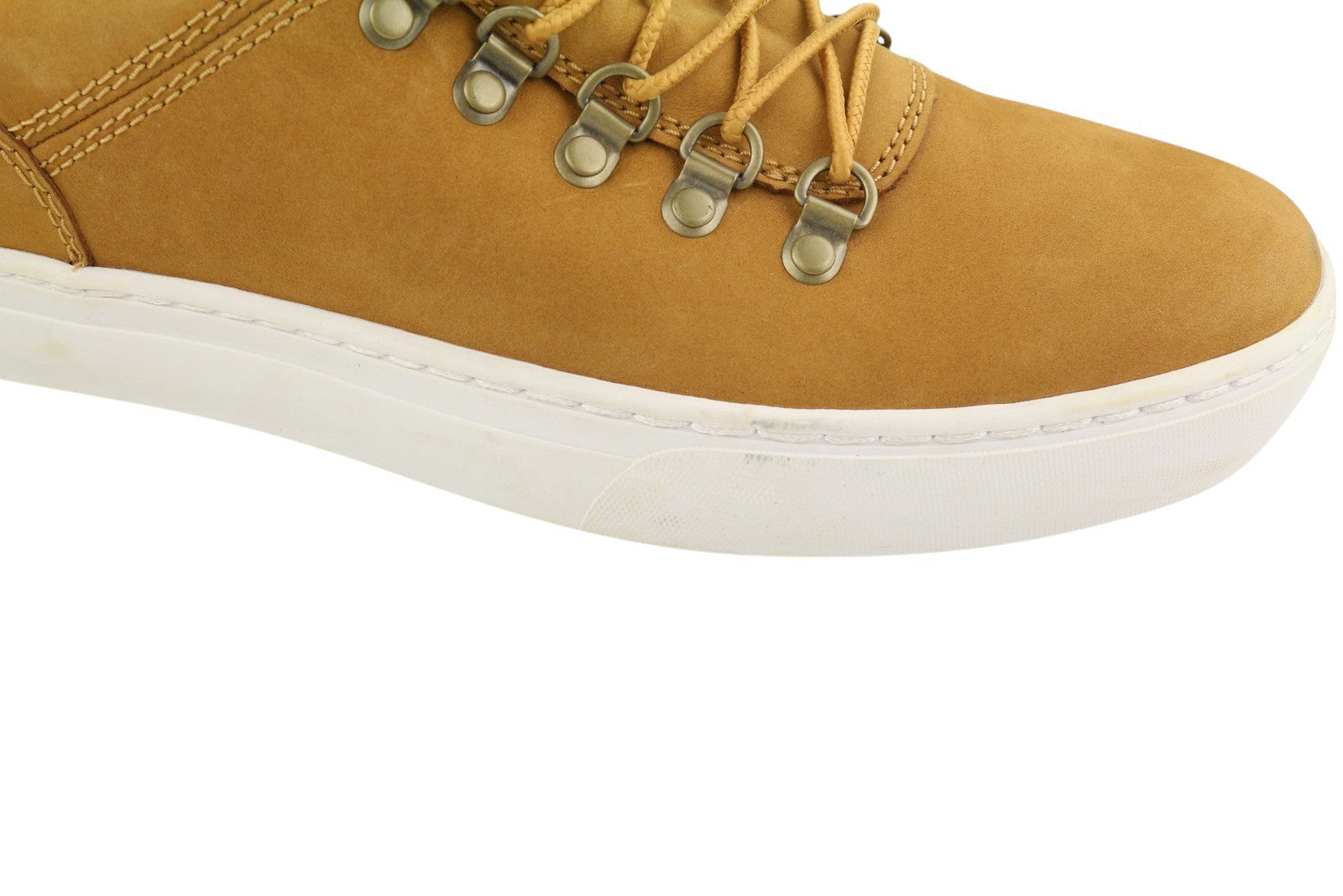 TIMBERLAND A195M vyriški sportbačiai EU43/43.5 rudi odiniai žemapadžiai sportbačiai su raišteliais 