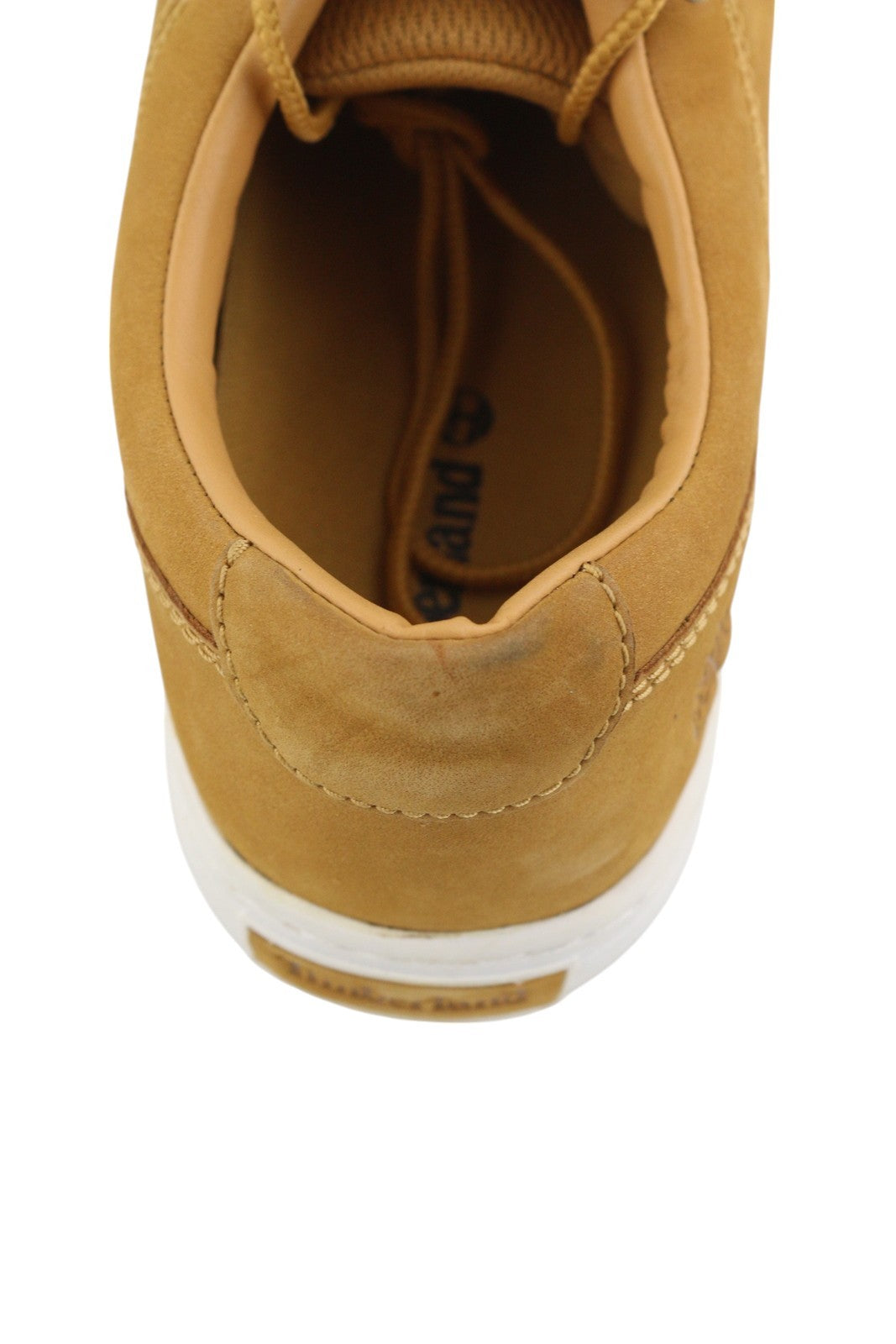 TIMBERLAND A195M vyriški sportbačiai EU43/43.5 rudi odiniai žemapadžiai sportbačiai su raišteliais 