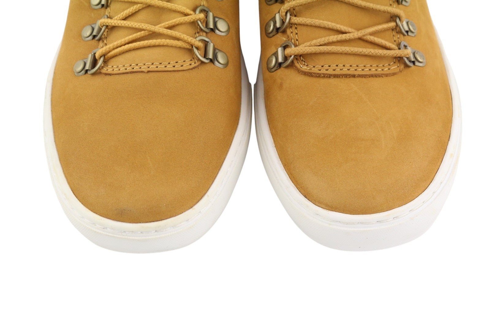 TIMBERLAND A195M vyriški sportbačiai EU43/43.5 rudi odiniai žemapadžiai sportbačiai su raišteliais 