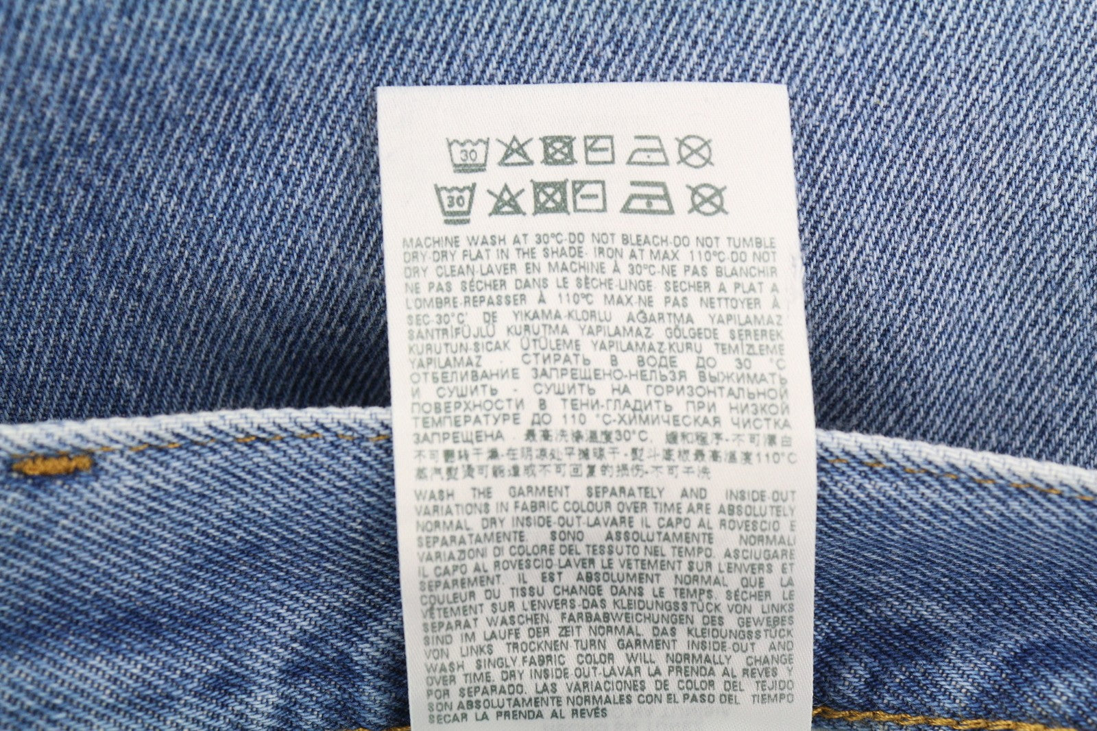 DIESEL 1995 9C16S vyriški džinsai W32/L32 ploni tiesūs klešniai, vidutinio juosmens, skalbtos mėlynos spalvos 