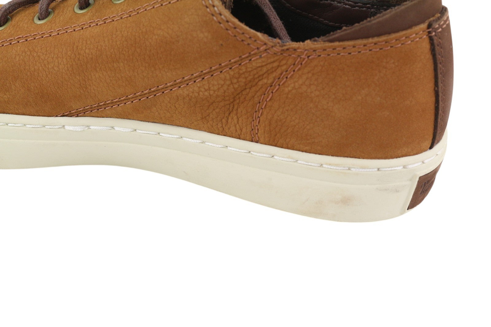 TIMBERLAND A41AQ vyriški sportbačiai EU43.5/44 rudi odiniai žemapadžiai sportbačiai su raišteliais