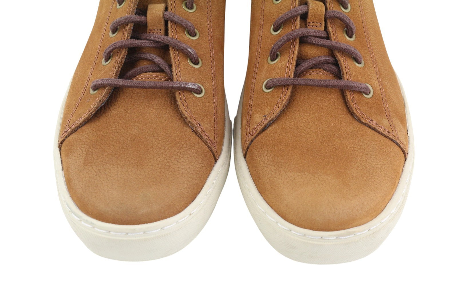 TIMBERLAND A41AQ vyriški sportbačiai EU43.5/44 rudi odiniai žemapadžiai sportbačiai su raišteliais