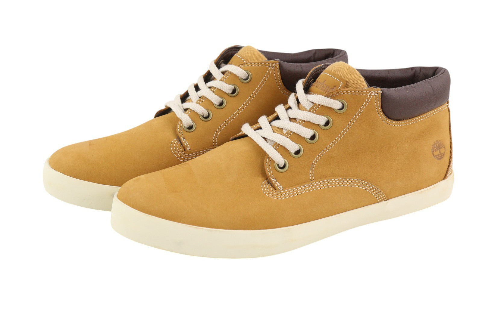 TIMBERLAND A1KKQ moteriški bateliai EU39/39.5 rudi odiniai bateliai su raišteliais ant kulkšnies, Ortholite raštu. 