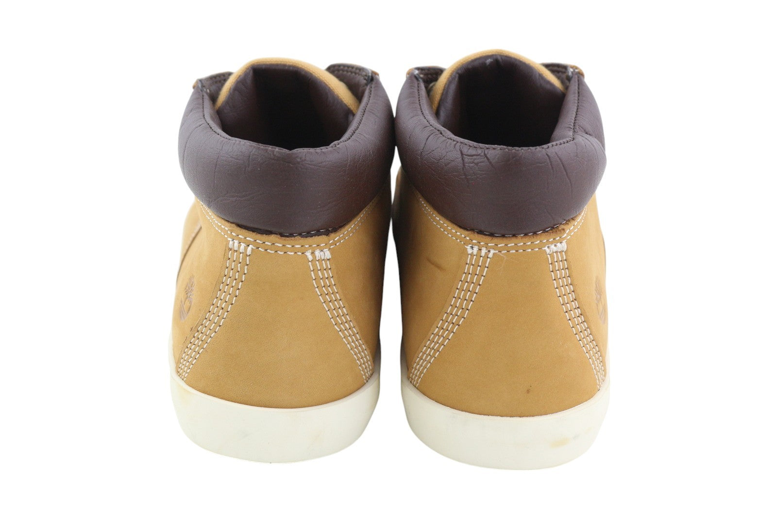 TIMBERLAND A1KKQ moteriški bateliai EU39/39.5 rudi odiniai bateliai su raišteliais ant kulkšnies, Ortholite raštu. 