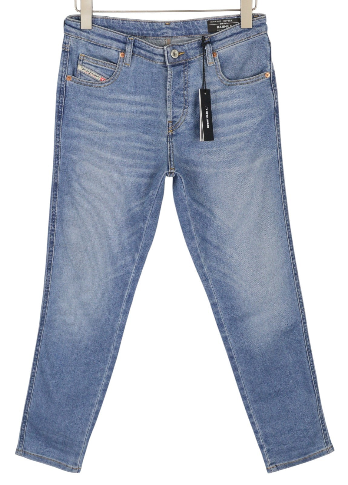 DIESEL Babhila 084PR moteriški džinsai W28/L32 Slim Regular Stretch, RRP150, mėlyni
